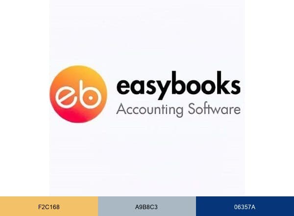 Phần mềm kế toán Online Easybooks brand color palette