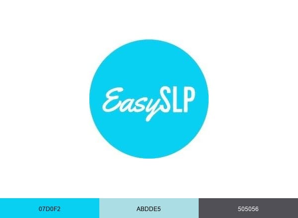 EasySLP brand color palette