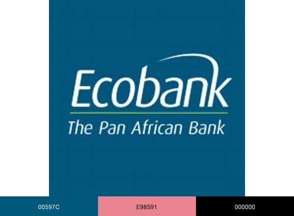 Ecobank Transnational brand color palette