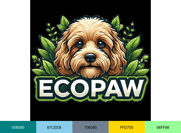 EcoPaw brand color palette