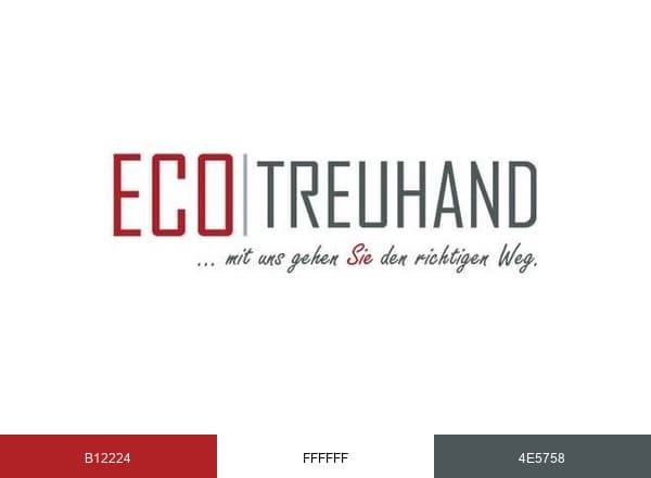 ECO Treuhand brand color palette
