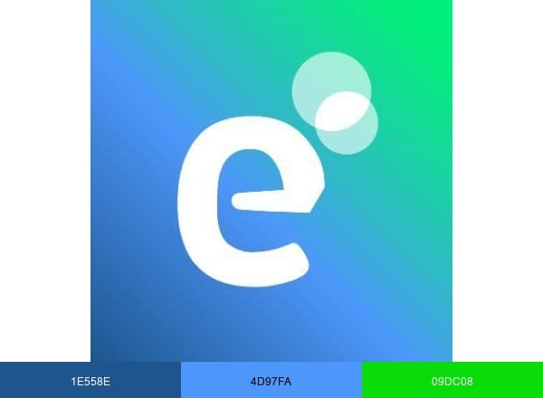 Edenor brand color palette