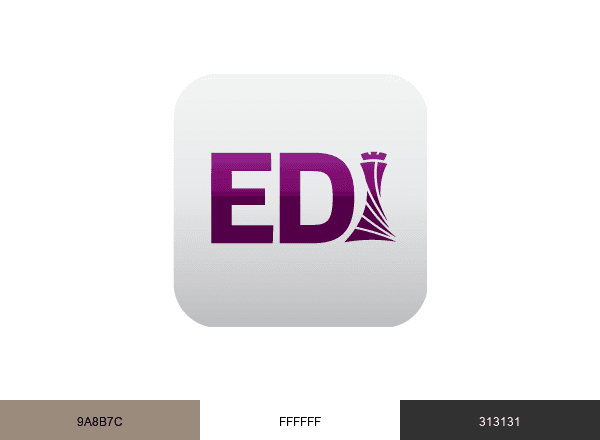 Edinburgh Airport brand color palette