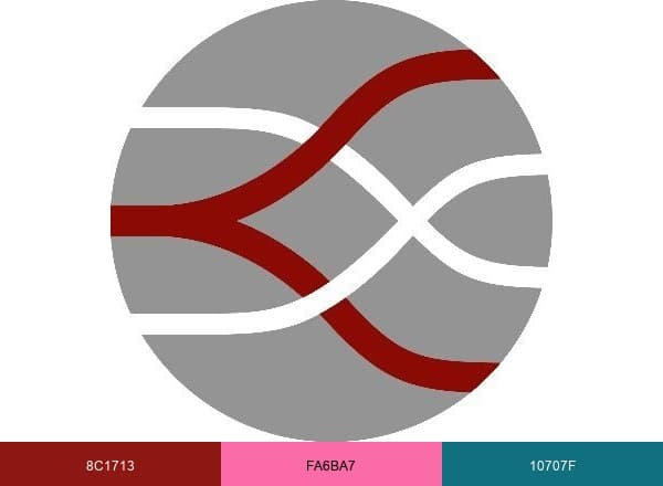 Edinburgh Trams brand color palette