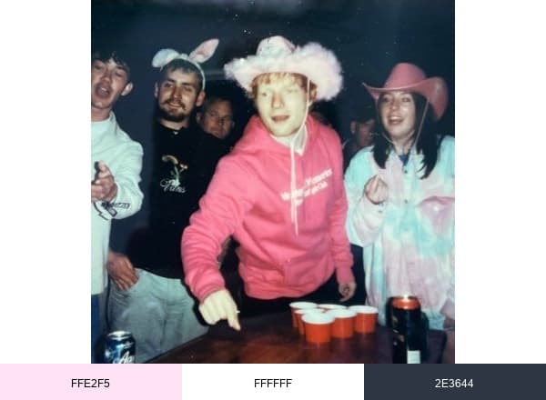 Ed Sheeran HQ brand color palette