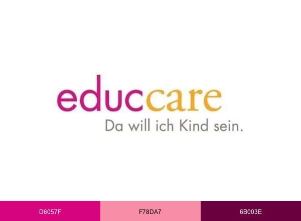 Educcare brand color palette