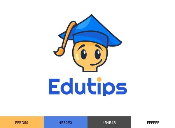 EduTips brand color palette