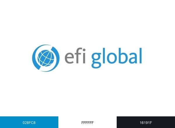 EFI Global brand color palette