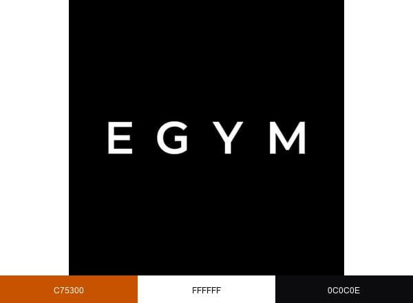 EGYM brand color palette