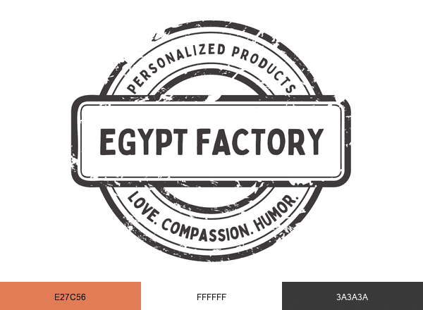 – Egypt Factory brand color palette