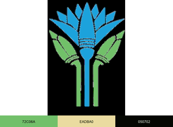 Egypt Go Green Network brand color palette