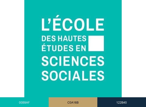 EHESS brand color palette