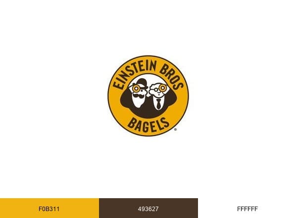 Einstein Bros. brand color palette