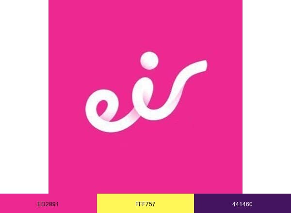eir brand color palette