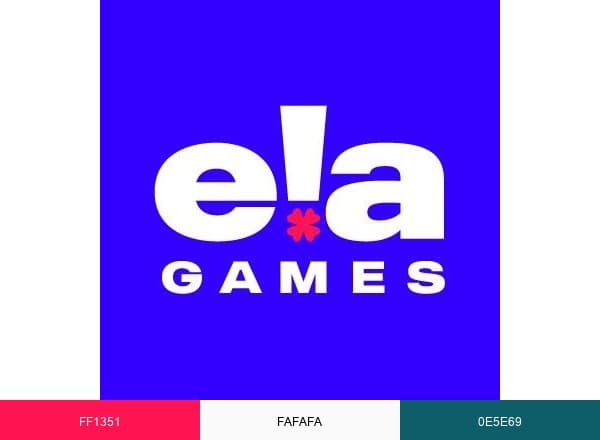 ELA Games brand color palette
