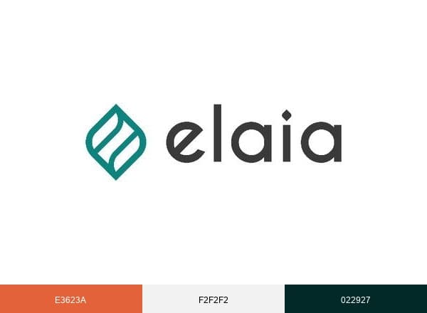 Elaia brand color palette