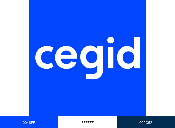 Cegid Club del Asesor brand color palette