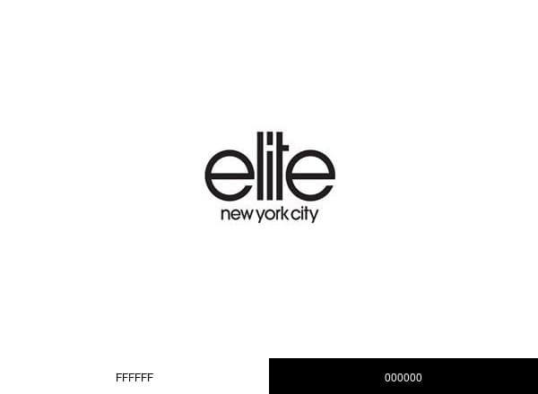 Elite Model Management brand color palette