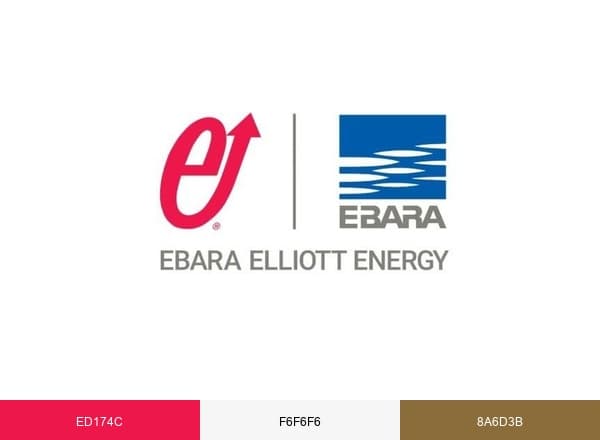 Ebara Elliott Energy brand color palette