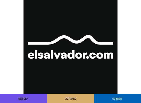 Elsalvador.Com brand color palette
