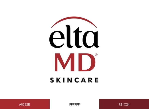 EltaMD Skin Care brand color palette