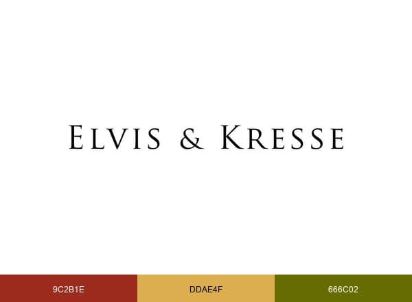Elvis & Kresse brand color palette