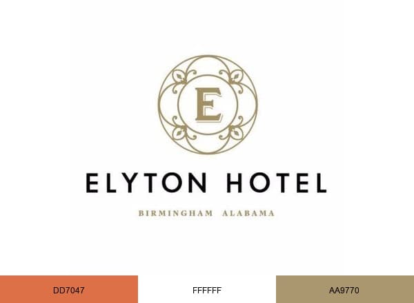 Elyton Hotel brand color palette