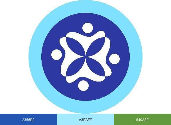 Embrace Autism brand color palette