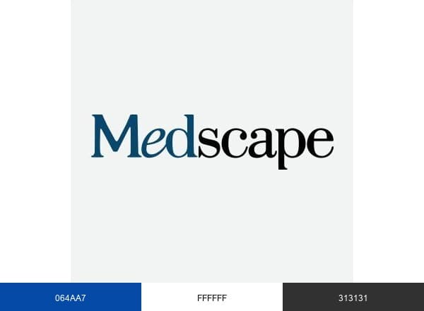 Medscape brand color palette