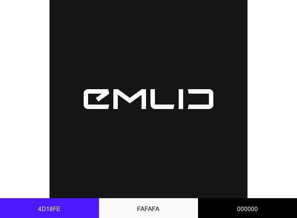 Emlid brand color palette