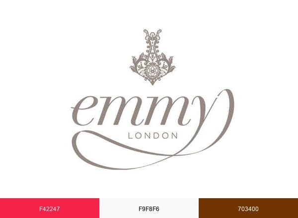 Emmy London brand color palette