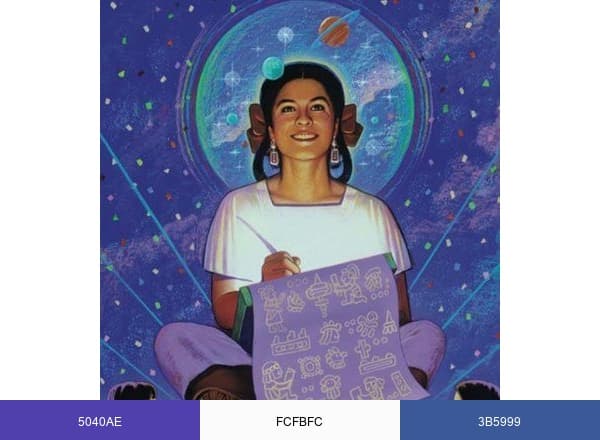 Empowering Latino Futures brand color palette