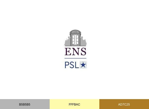 École normale supérieure brand color palette