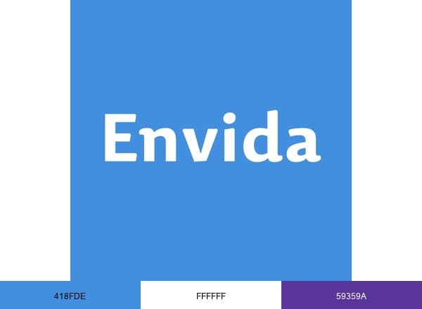 Envida brand color palette