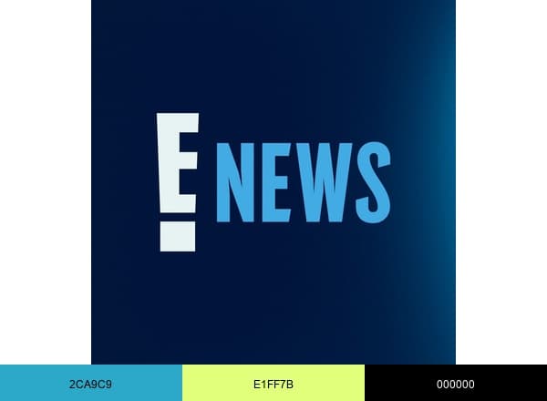E Online brand color palette