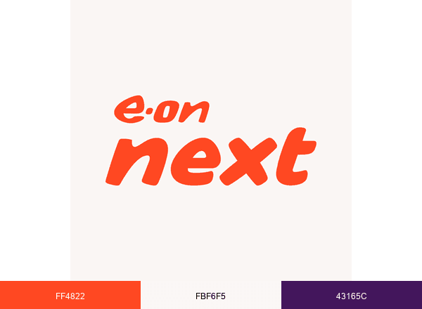 E.ON Next brand color palette