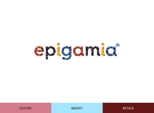 Epigamia brand color palette