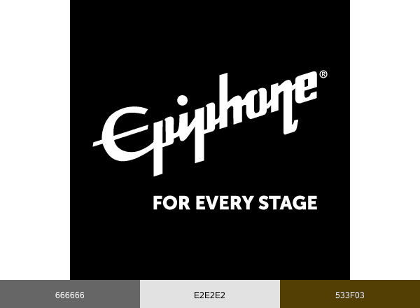 Epiphone brand color palette