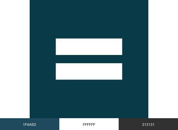 Equality and Human Rights Commission brand color palette