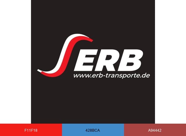 Erb Transporte GmbH brand color palette