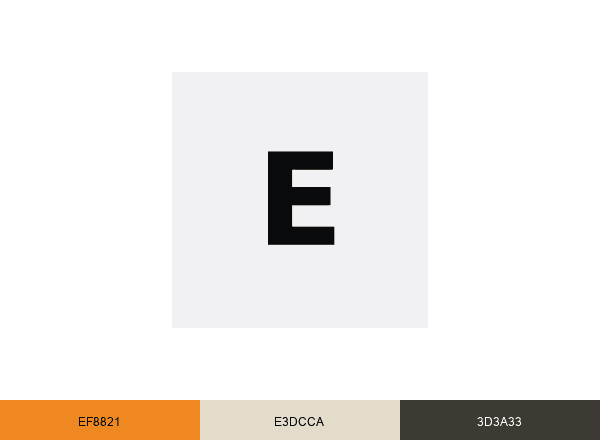 Eric Storm Fonden brand color palette
