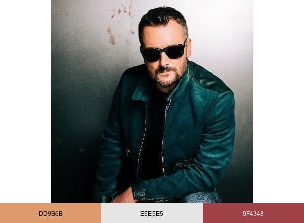 Eric Church brand color palette