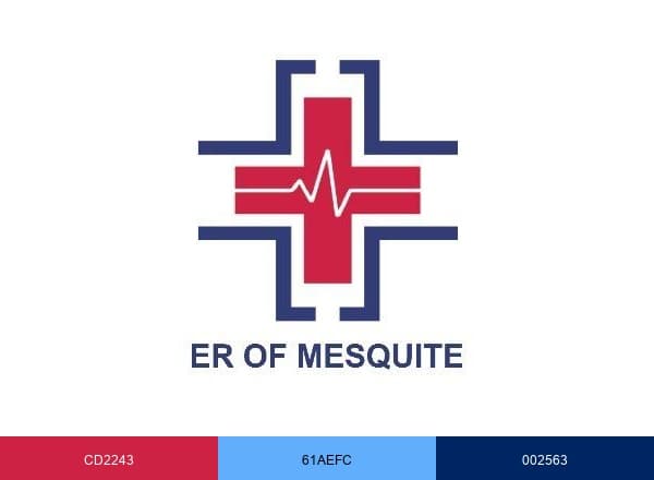 ER of Mesquite brand color palette