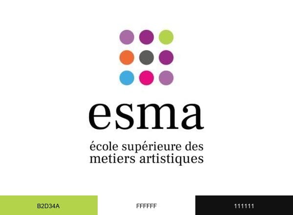 ESMArtistiques brand color palette