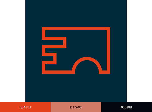 Espaces Atypiques brand color palette