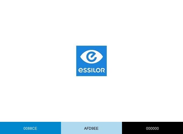 Essilor USA brand color palette