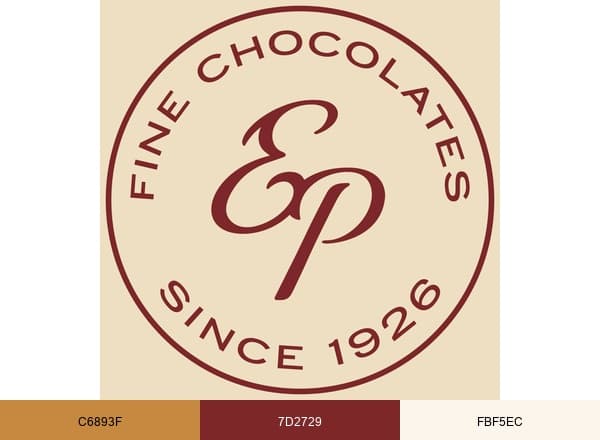Esther Price brand color palette