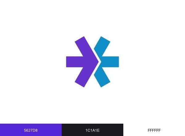 E*TRADE brand color palette