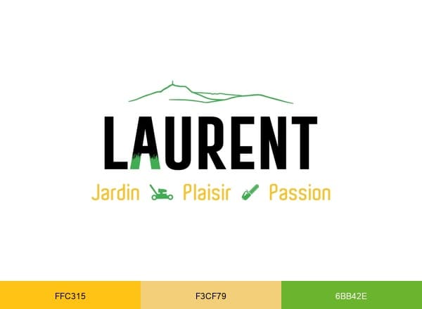 Ets Laurent motoculture brand color palette