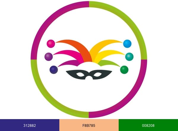 EuroCarnavales brand color palette